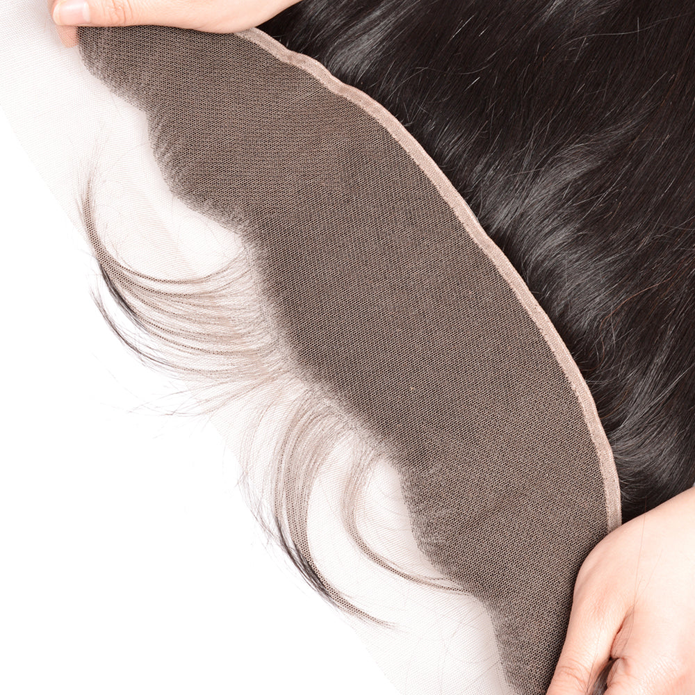 Perismoda 13x4 Ear to Ear HD Lace Frontal Straight Hair Lace Frontal Closure With Baby Hair