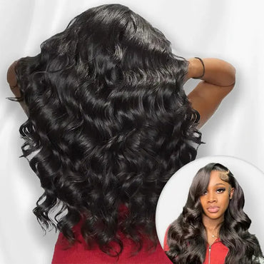 Perismoda 300% Density Body Wave Transparent Lace Front Wigs Virgin Human Hair 13x4 Frontal Lace Wig For Women