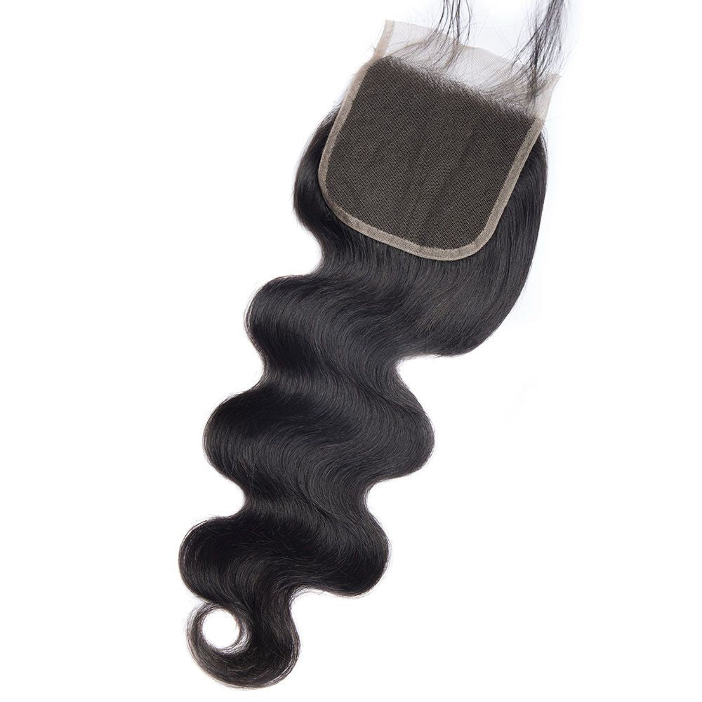 3 Bundles Brazilian Body Wave Bundles With 5x5 Lace Closure - Perismoda Hair