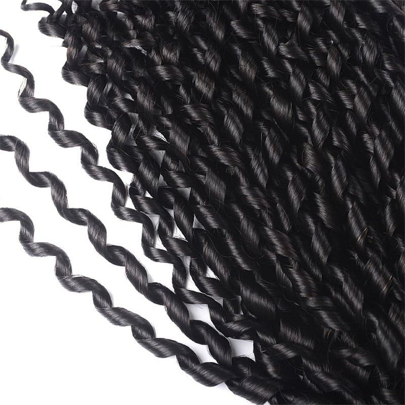 Perismoda Pixie Curly Human Hair 3 Bundles Brazilian Virgin Hair Extensation