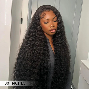 Perismoda 300% Density Luxury Deep Wave Virgin Human Hair Transparent HD 13X4 Lace Front Wig Pre-Plucked Hairline