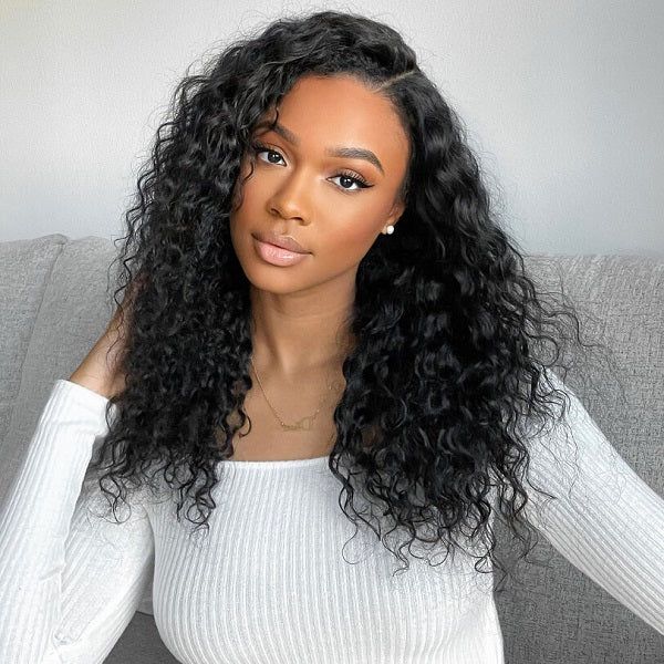 Indian Unprocessed 3 Bundles Water Wave Virgin Hair With 4x4 Lace Closure - Perismoda Hair
