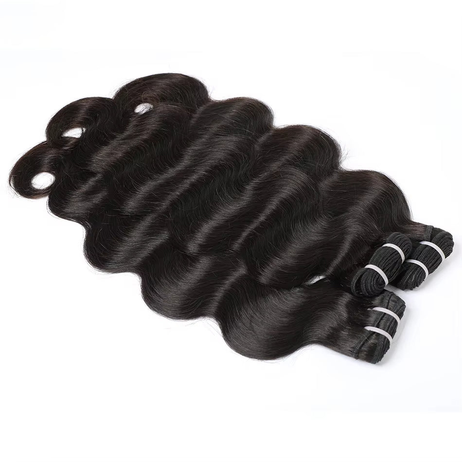 Malaysian Body Wave Virgin Human Hair Weave 4 Bundles