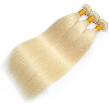 Perismoda Peruvian Human Hair Straight Remy Hair 613 Blonde 3 Bundles For Black Women
