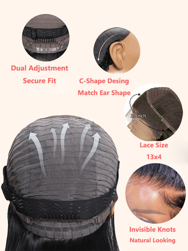 Perismoda P2/30 blonde Highlight Colored Human Hair 13x4 Lace Kinky Curly Wigs