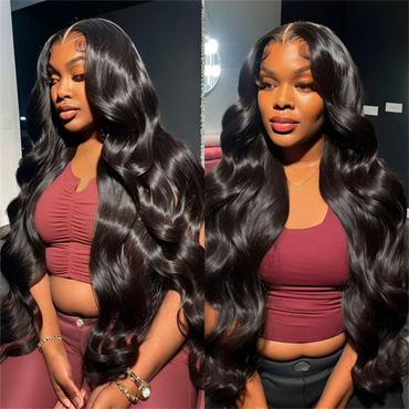 Perismoda Body Wave Glueless Wigs Wear & Go HD Lace Front Wig Flexible Fit With Drawstring