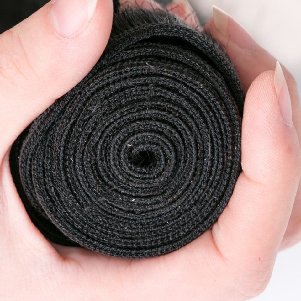 Bone Straight Human Hair 4 Bundles With 13X4 Lace Frontal 100% Remy Human Hair Extension - Perismoda Hair