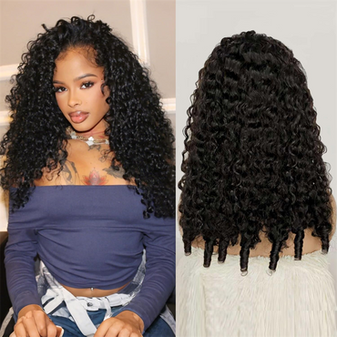 Perismoda Pre-Bleached Wear Go Glueless Wig 5x5 13x6 Burmese Curly HD Lace Front Wigs 210%