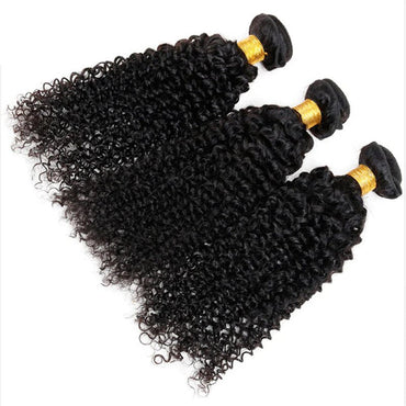 Malaysian Curly Wave Hair 3 Bundles With 4x4 Closure - Perismoda Hair