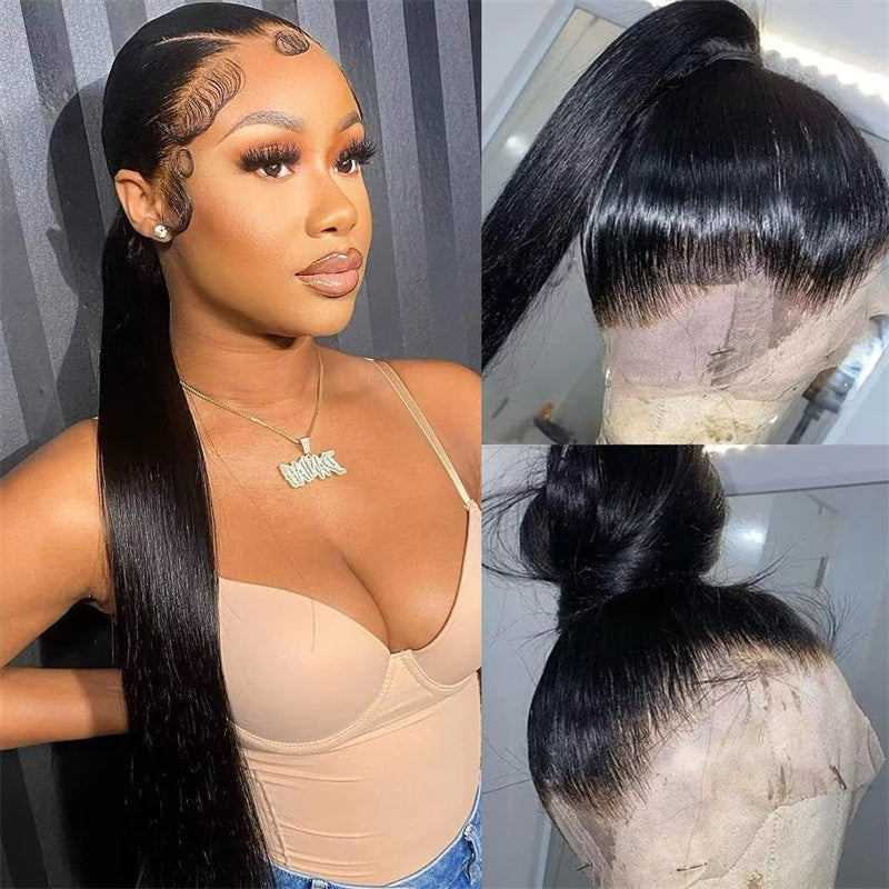 Perismoda Invisi-Drawstring Snug Fit 360 Lace Frontal Wigs Glueless Human Hair Wigs Bleached Knots Pre Cut Lace