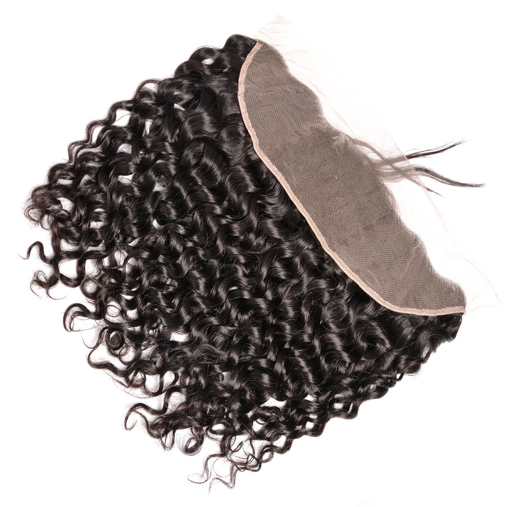 Perismoda Water Wave HD Lace Frontal Closure 13x4 Ear to Ear Lace Frontal With Baby Hair