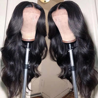 13x6 Body Wave Lace Front Wigs Human Hair 180 Density