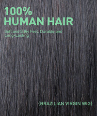 Perismoda Highlight Wig 7X5 Deep Wave Brown With Blonde Color Ready To Go Wig