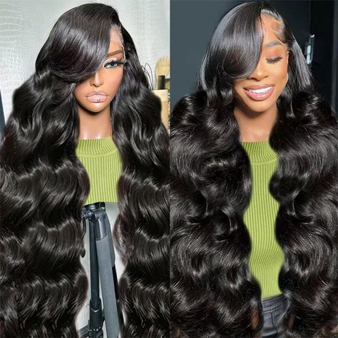 Perismoda 300% Density 13x4 Lace Front Super-dense Wigs Virgin Human Hair