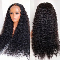 100$ Off Human Hair 13x4 HD Lace Frontal Wig Curly human hair wig 180% Density - Perismoda Hair