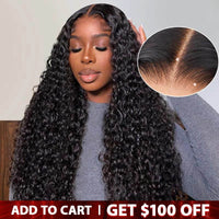 100$ Off Human Hair 13x4 HD Lace Frontal Wig Curly human hair wig 180% Density - Perismoda Hair