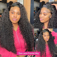 100$ Off Human Hair 13x4 HD Lace Frontal Wig Curly human hair wig 180% Density - Perismoda Hair