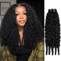 12A Human Hair Bundles Straight/Body/Water/Deep/Burmese Curly Virgin Hair Extensions - Perismoda Hair