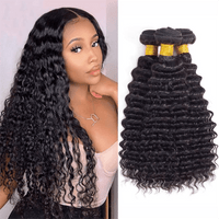 12A Human Hair Bundles Straight/Body/Water/Deep/Burmese Curly Virgin Hair Extensions - Perismoda Hair