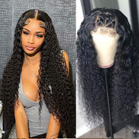 13X4 Real Human Hair Wigs Pre Plucked Transparent Lace Wigs With Baby Hair 180% Density - Perismoda Hair