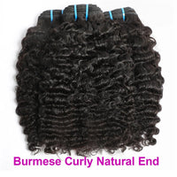 16A Burmese Curly Human Hair Bundles Raw Virgin Hair Extensions For Women - Perismoda Hair