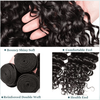 16A Curly Wave Human Hair Bundles Unprocessed Virgin Hair Extensions For Women - Perismoda Hair