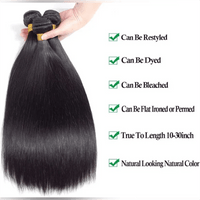 16A Straight Human Hair Bundles Unprocessed Virgin Hair Extensions For Women - Perismoda Hair