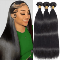 16A Straight Human Hair Bundles Unprocessed Virgin Hair Extensions For Women - Perismoda Hair