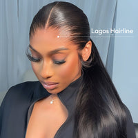 Perismoda M-Shaped Hairline Straight Hair HD 13x6 Lace Frontal Wig Lagos Hairline Wigs
