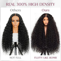 Perismoda 300% Density 13x4 Lace Front Super-dense Wigs Virgin Human Hair