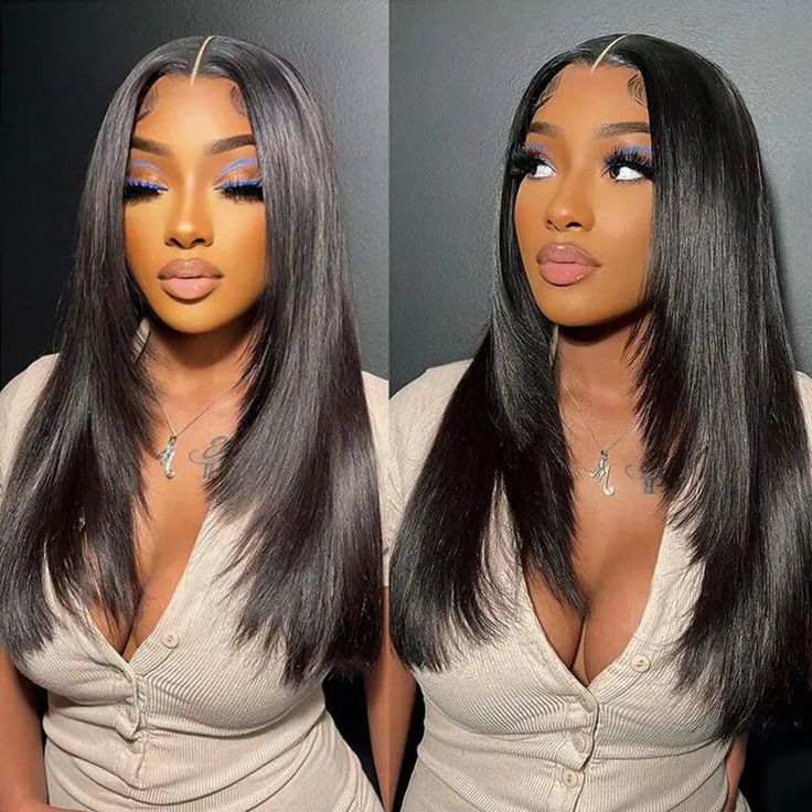 Perismoda Trendy Layered Cut Butterfly Haircut Pre-plucked 5x5/7x5 Closure Glueless Lace Wig 100% Human Hair