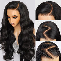 Perismoda 300% Density 13x4 Lace Front Super-dense Wigs Virgin Human Hair