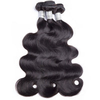 3 Bundles Brazilian Body Wave Bundles With 5x5 Lace Closure - Perismoda Hair