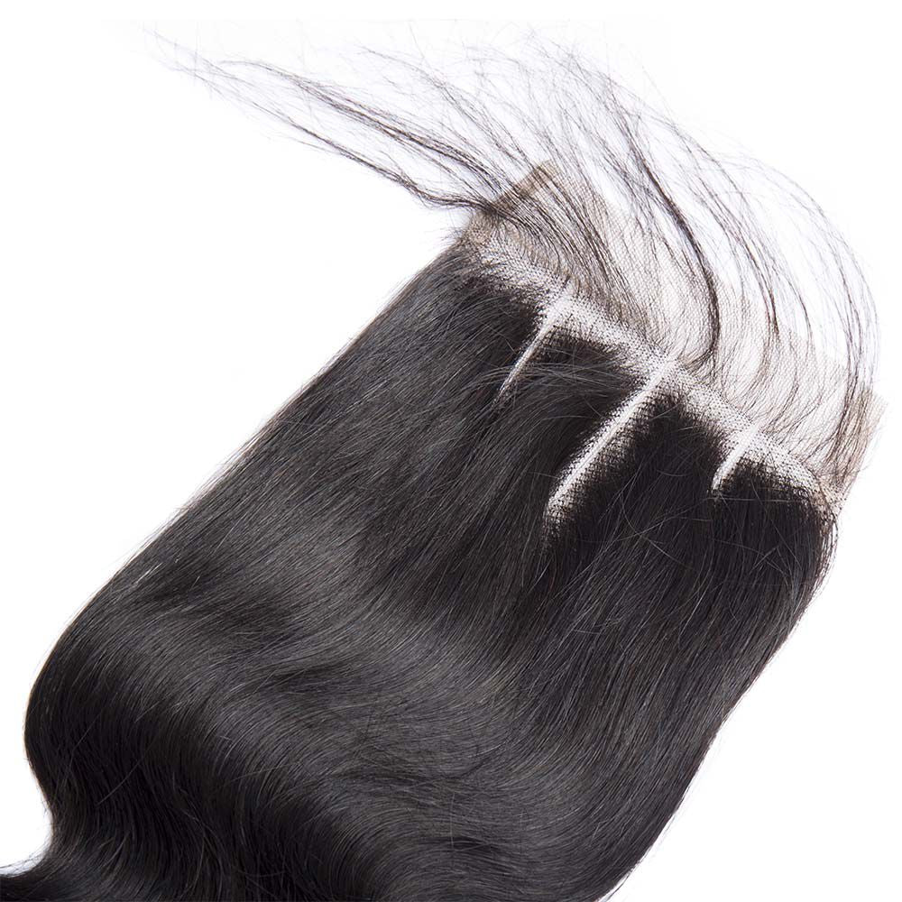 3 Bundles Brazilian Body Wave Bundles With 5x5 Lace Closure - Perismoda Hair