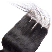 3 Bundles Brazilian Body Wave Bundles With 5x5 Lace Closure - Perismoda Hair