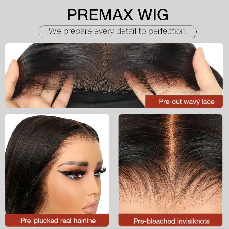 Perismoda 613 Blonde Hair Silky Straight 13x6 Lace Frontal Wigs Human Hair