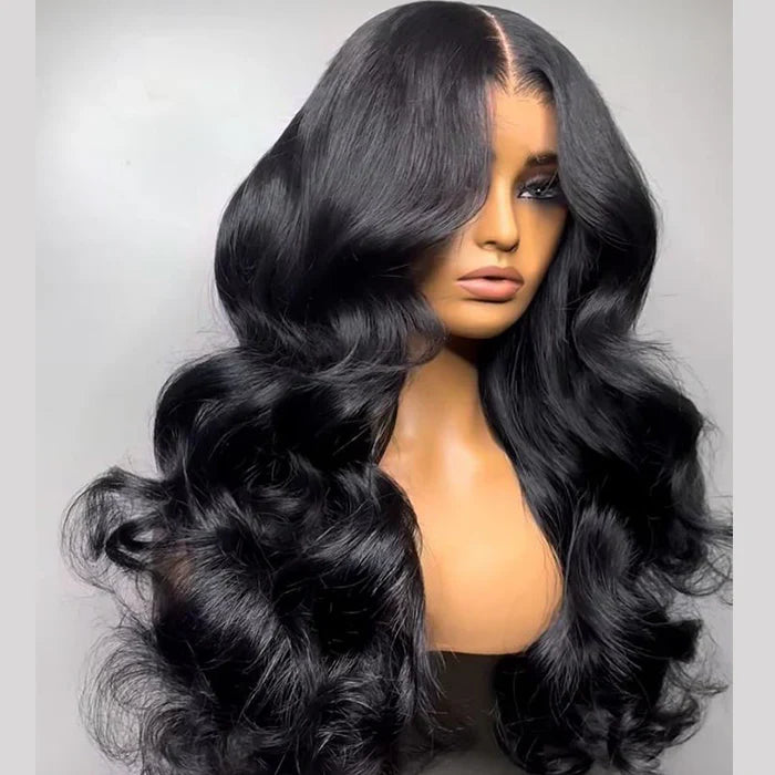 Perismoda 300% Density Body Wave Transparent Lace Front Wigs Virgin Human Hair 13x4 Frontal Lace Wig For Women