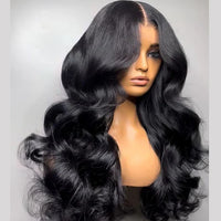 Perismoda 300% Density Body Wave Transparent Lace Front Wigs Virgin Human Hair 13x4 Frontal Lace Wig For Women