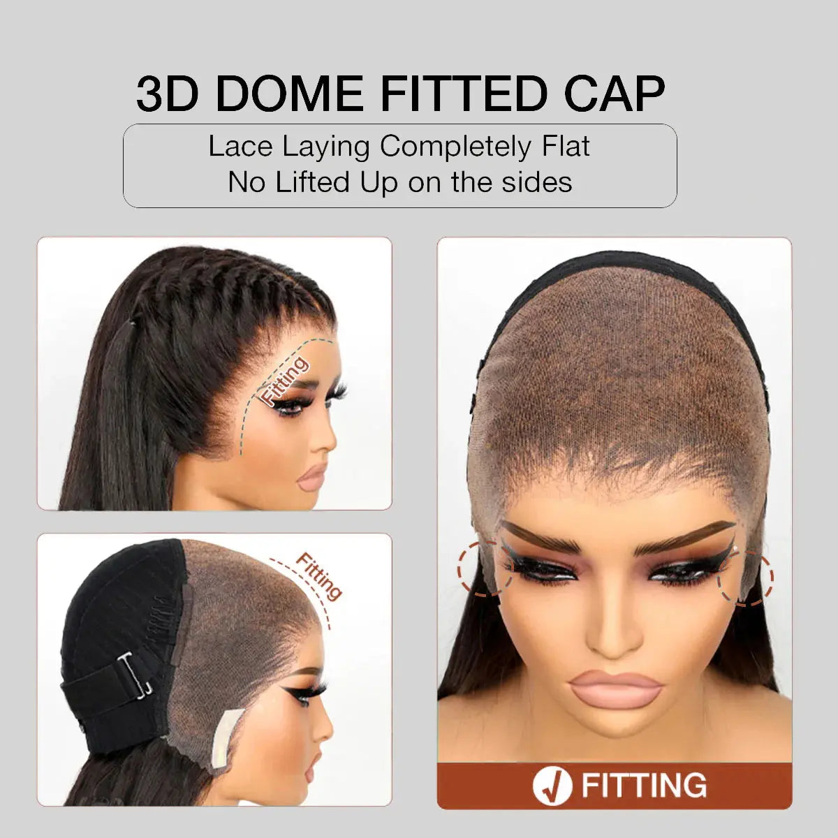 Perismoda 613 Blonde Hair Silky Straight 13x6 Lace Frontal Wigs Human Hair