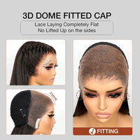 Perismoda 613 Blonde Hair Silky Straight 13x6 Lace Frontal Wigs Human Hair