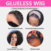 Perismoda Body Wave 13X4 Pre-plucked Pre-bleached Wig