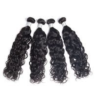 4pcs/pack Indian Human Hair Water Wave Virgin Hair Weaves - Perismoda Hair