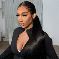 Perismoda M-Shaped Hairline Straight Hair HD 13x6 Lace Frontal Wig Lagos Hairline Wigs