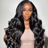 Perismoda 300% Density Body Wave Transparent Lace Front Wigs Virgin Human Hair 13x4 Frontal Lace Wig For Women