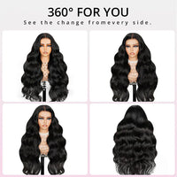 Perismoda 300% Density Body Wave Transparent Lace Front Wigs Virgin Human Hair 13x4 Frontal Lace Wig For Women