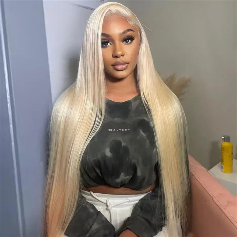 CLEARANCE | Lemoda 13x6 Lace Front Wigs 613 Blonde Body Wave Straight Human Hair Wig