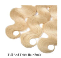 613 Blonde Bundles Brazilian Body Wave Remy Human Hair 3 Bundles - Perismoda Hair
