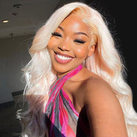 613 Blonde Bundles Brazilian Body Wave Remy Human Hair 3 Bundles - Perismoda Hair