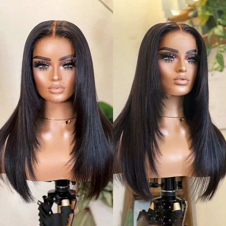 Perismoda Trendy Layered Cut Butterfly Haircut Pre-plucked 5x5/7x5 Closure Glueless Lace Wig 100% Human Hair