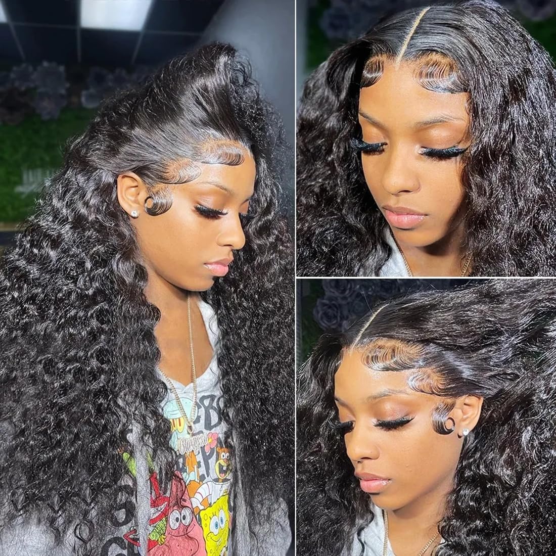 Perismoda 13x6 Transparent Lace Deep Wave Wig
